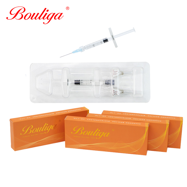 表面的または深いシワに対する高品質ヒアルロン酸フィラー注入